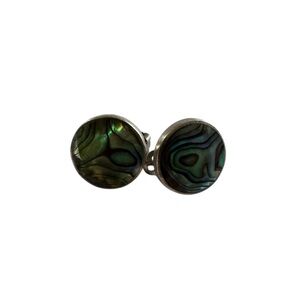 Abalone Shell Stud Earrings SS